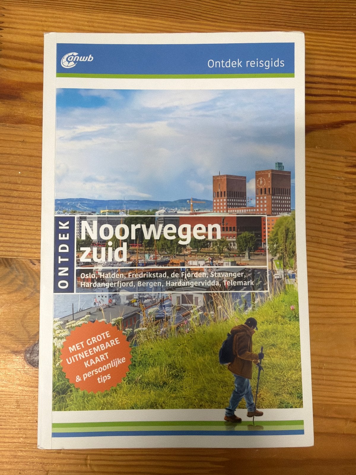 ANWB Ontdek reisgids Noorwegen Zuid, Europa, Ophalen of Verzenden, Zo goed als nieuw, Reisgids of -boek