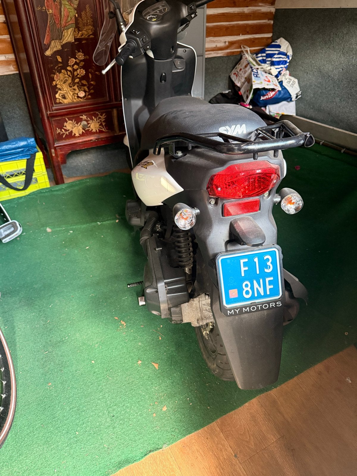 SYM Orbit II scooter - Lichte gebruikerssporen, Ophalen, Gebruikt, Maximaal 25 km/u, Benzine