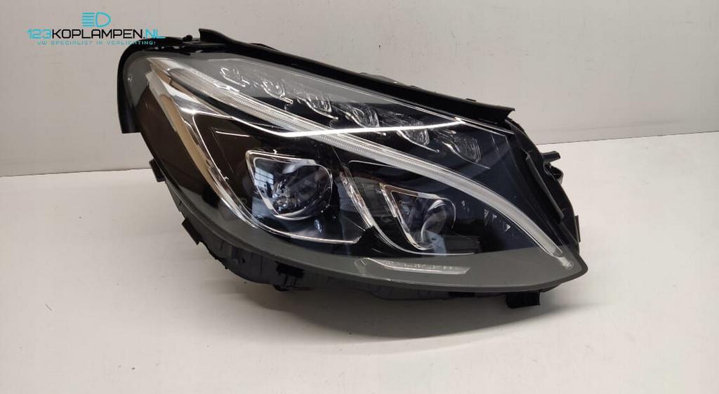 Mercedes C Klasse W205 Full Led ILS Koplamp rechts, Gebruikt, -, Ophalen of Verzenden, -