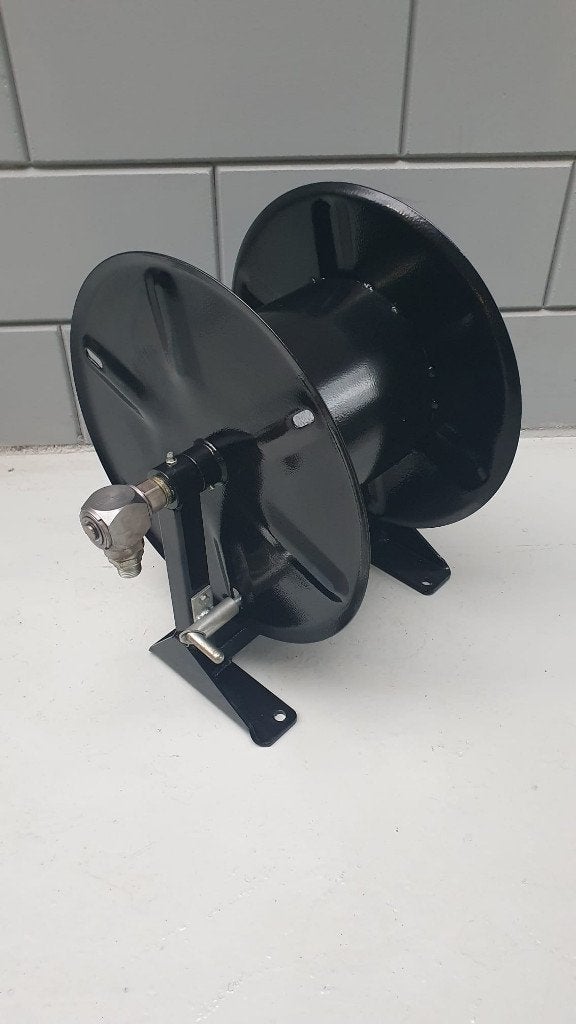 Hogedrukhaspel Empas zwart, Tuin en Terras, Hogedrukreinigers, Ophalen, Nieuw, Elektrisch, Empas