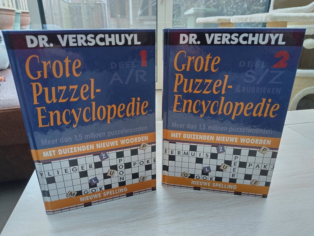 De dr. Verschuyl grote puzzelenceclopedie z.g.a.n. !, Ophalen, Zo goed als nieuw, Overige onderwerpen, Geschikt voor kinderen