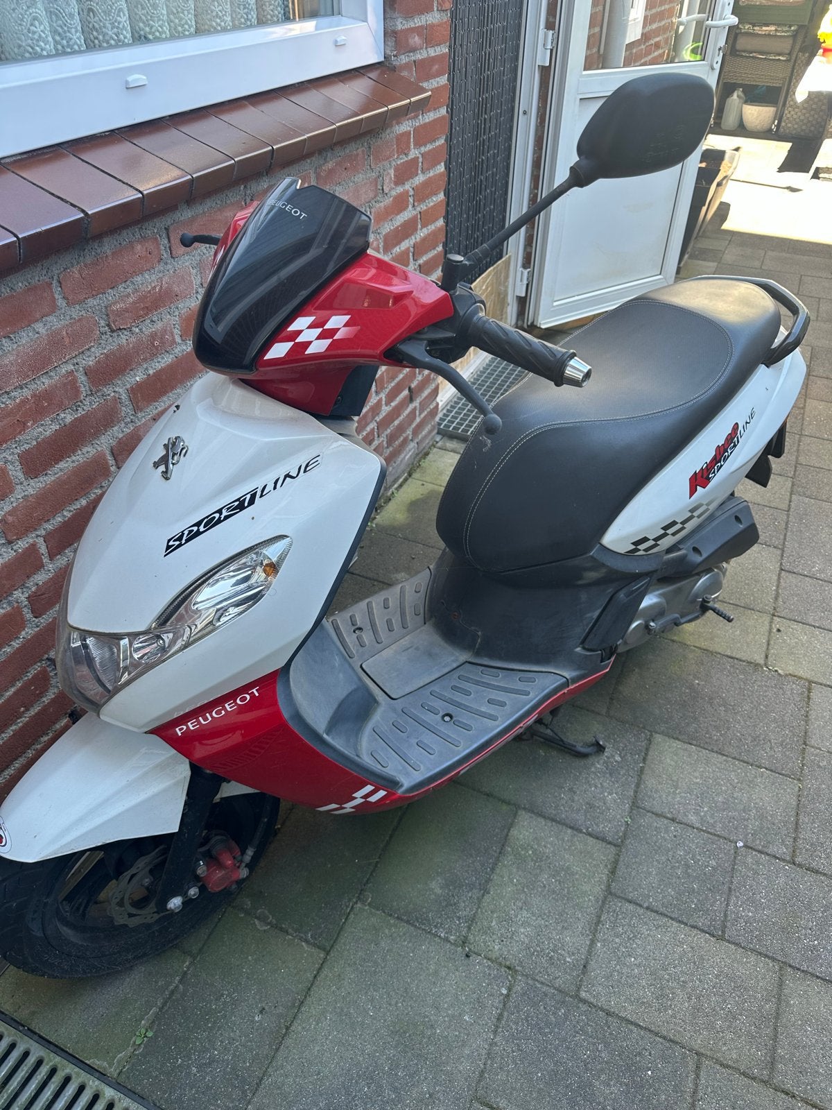Peugeot Kisbee 25cc Scooter - SportLine, Ophalen, Gebruikt, Maximaal 25 km/u, Overige modellen