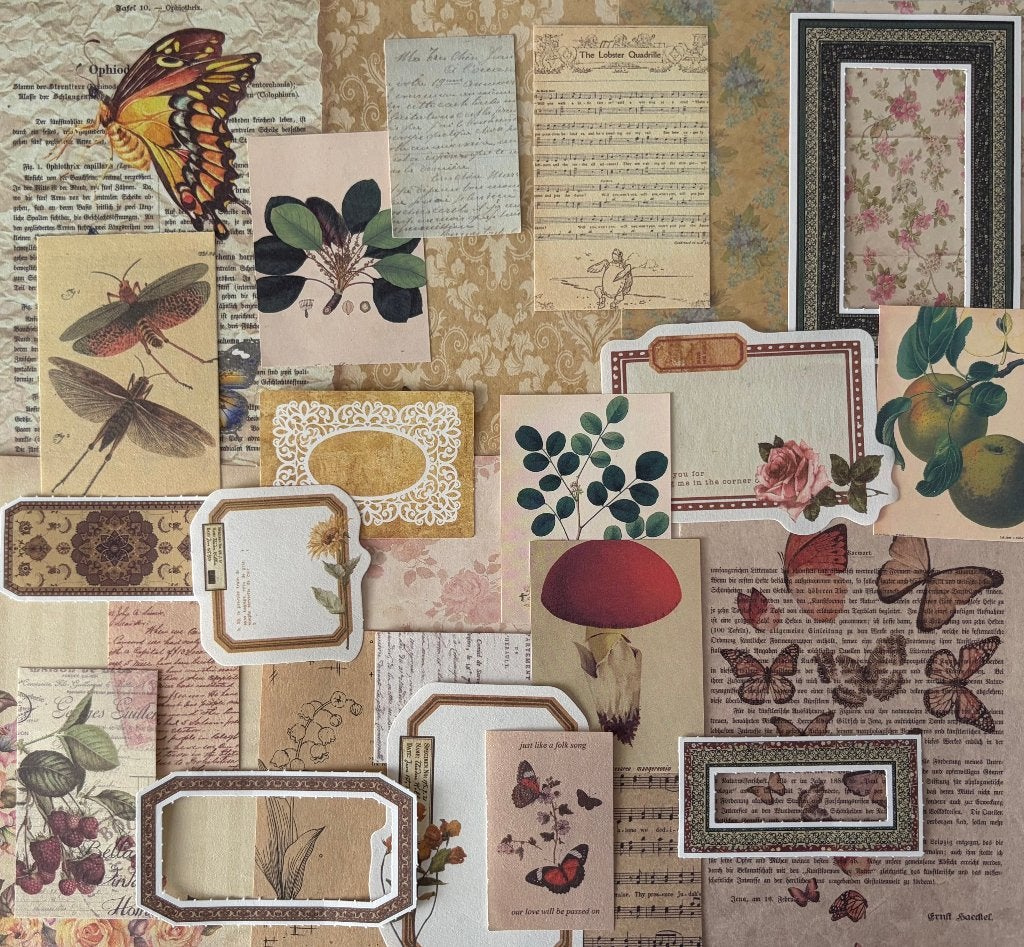 Scrapbooking, journaling lichte herfst kleuren papier, Hobby en Vrije tijd, Verzenden, Nieuw, Papier of Karton