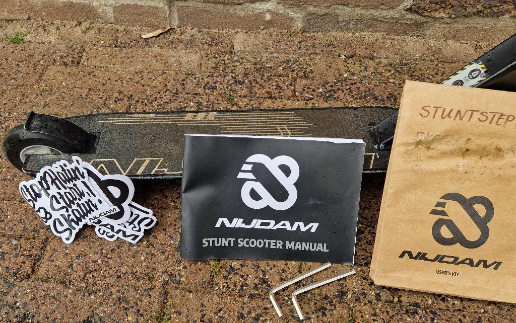 Mooie stuntstep te koop, Fietsen en Brommers, Ophalen, Gebruikt, Gewone step, Nijdam