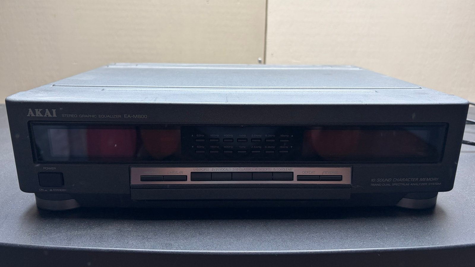 Akai Stereo Grafische Equalizer EA-M800, Ophalen, Gebruikt