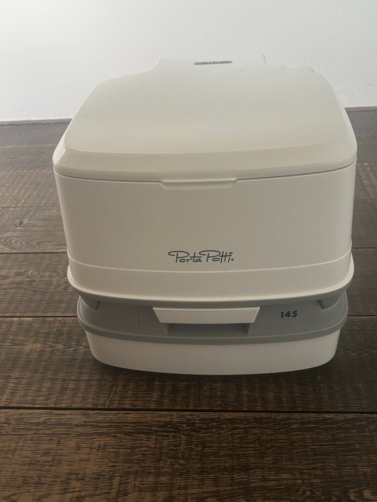 Porta Potti 145 draagbaar toilet - Ideaal voor camping, Caravans en Kamperen, Ophalen, Gebruikt