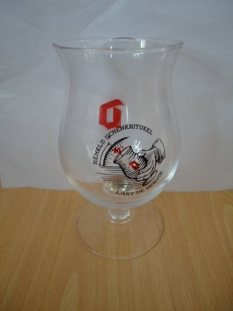 Duvel glas "Hemels schenkritueel", Verzamelen, Ophalen of Verzenden, Zo goed als nieuw, Glas of Glazen, Duvel