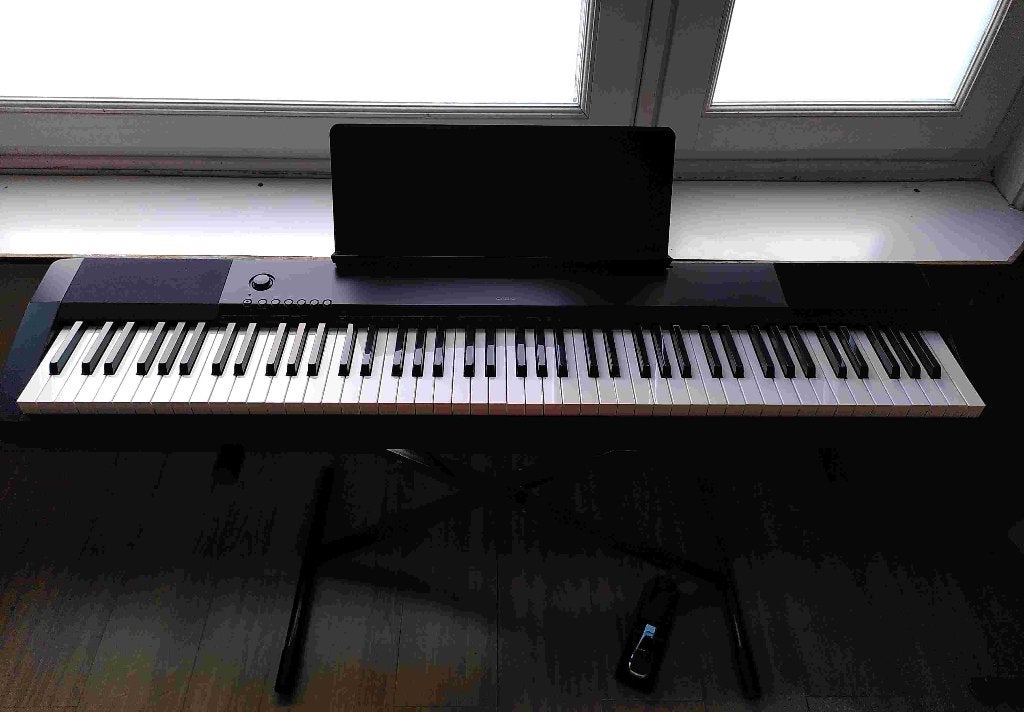 Casio digitale piano CDP-120, Muziek en Instrumenten, Ophalen, Gebruikt, Zwart, Digitaal