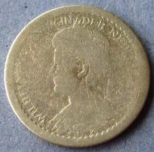 Zilveren dubbeltje - 10 cent 1913. - Bodemvondst., Verzenden, Zilver, 10 cent, Koningin Wilhelmina