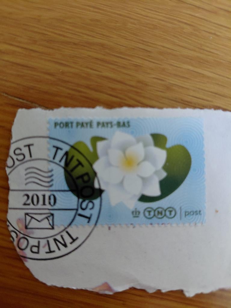 Port betaald TNT post waterlelie, Verzenden, Gestempeld