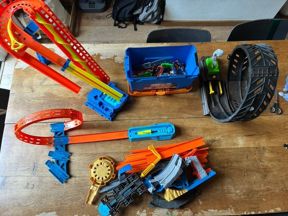 Verzameling Hot Wheels (auto’s en baanonderdelen), Ophalen, Gebruikt, Handmatig, Hot Wheels