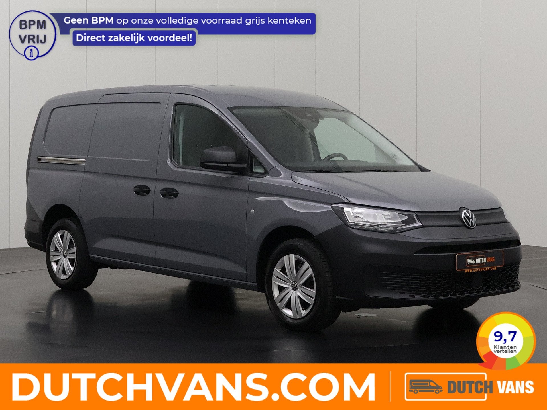 Volkswagen Caddy 2.0TDI 122PK DSG Automaat Maxi | Multimedia, Automaat, Dealer onderhouden, Gebruikt, Euro 6