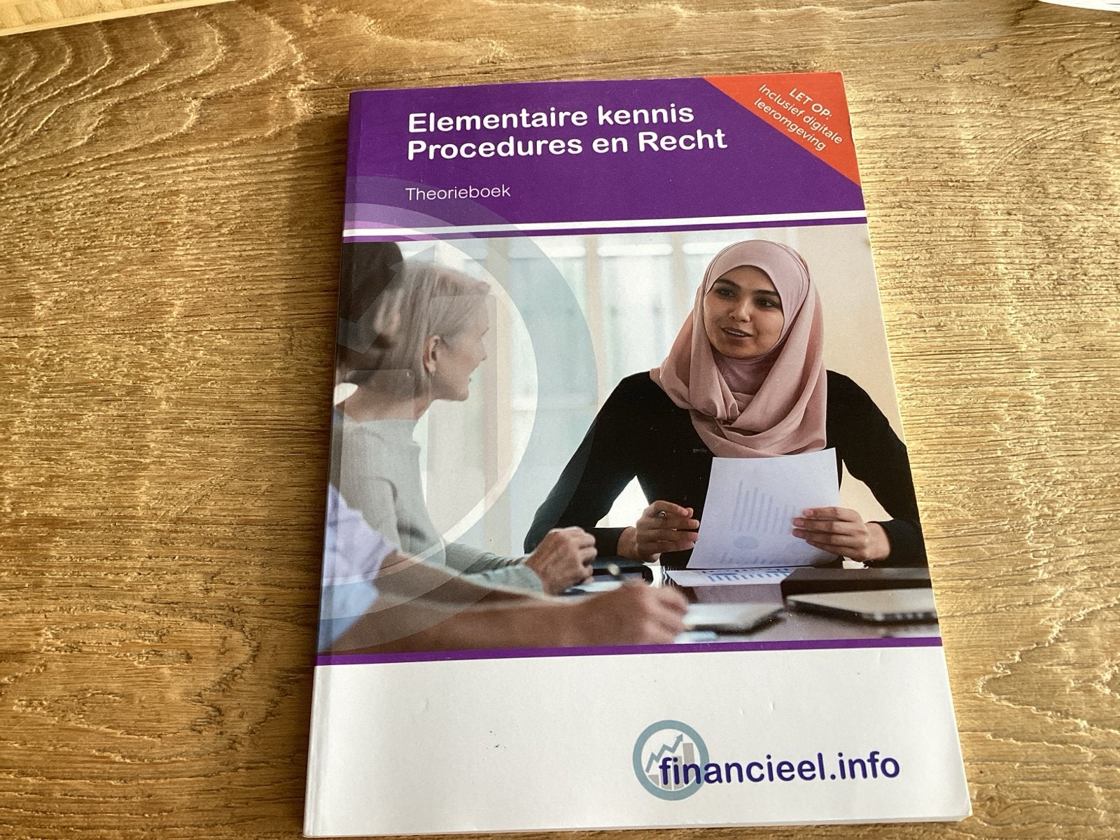 Elementaire kennis Procedures en Recht - Theorieboek, Boeken, Ophalen of Verzenden, Gamma, Zo goed als nieuw, MBO