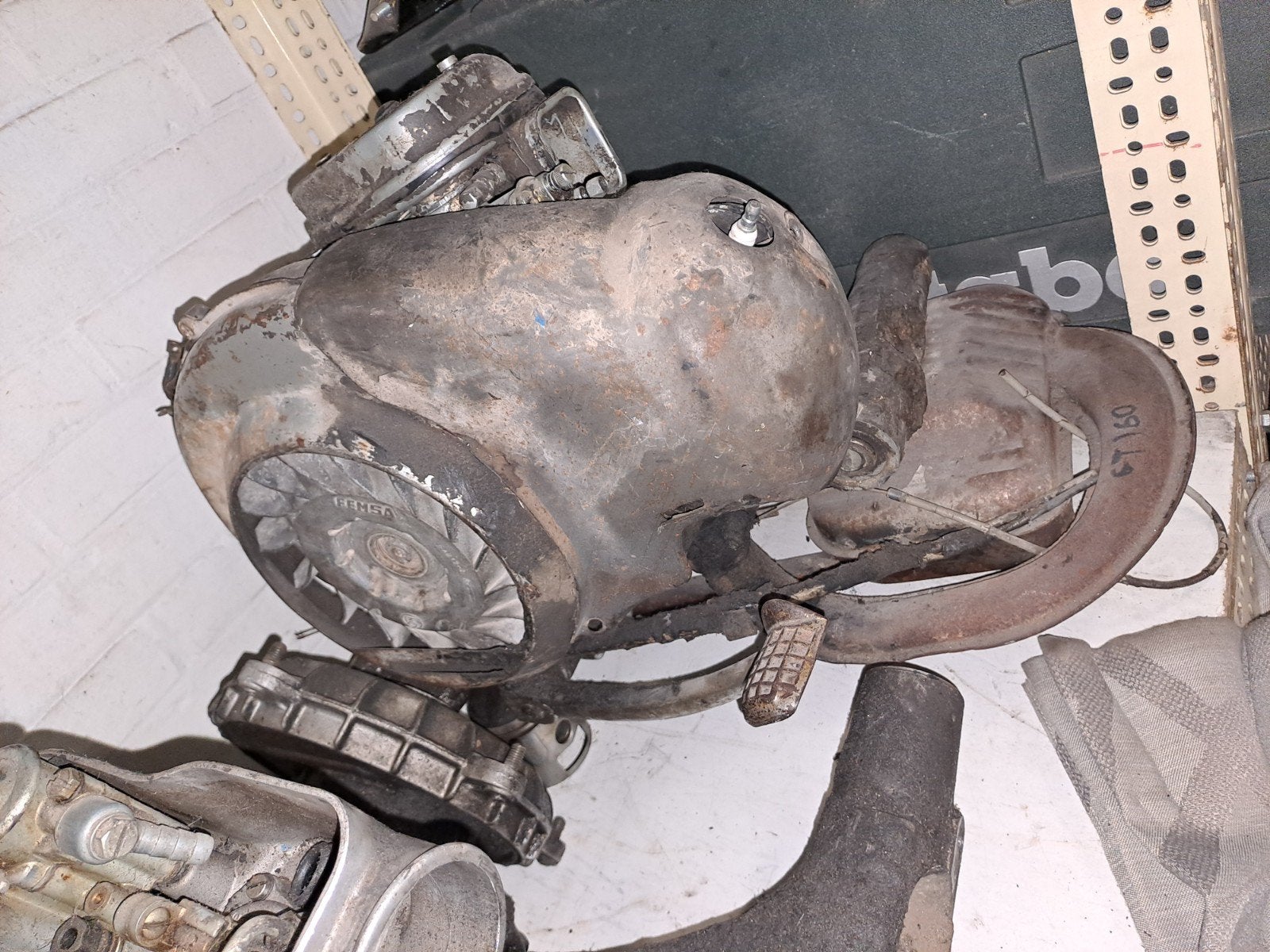 Motovespa GT 160. Snelste standaard MotoVespa motorblok ooit, Motoren, Ophalen