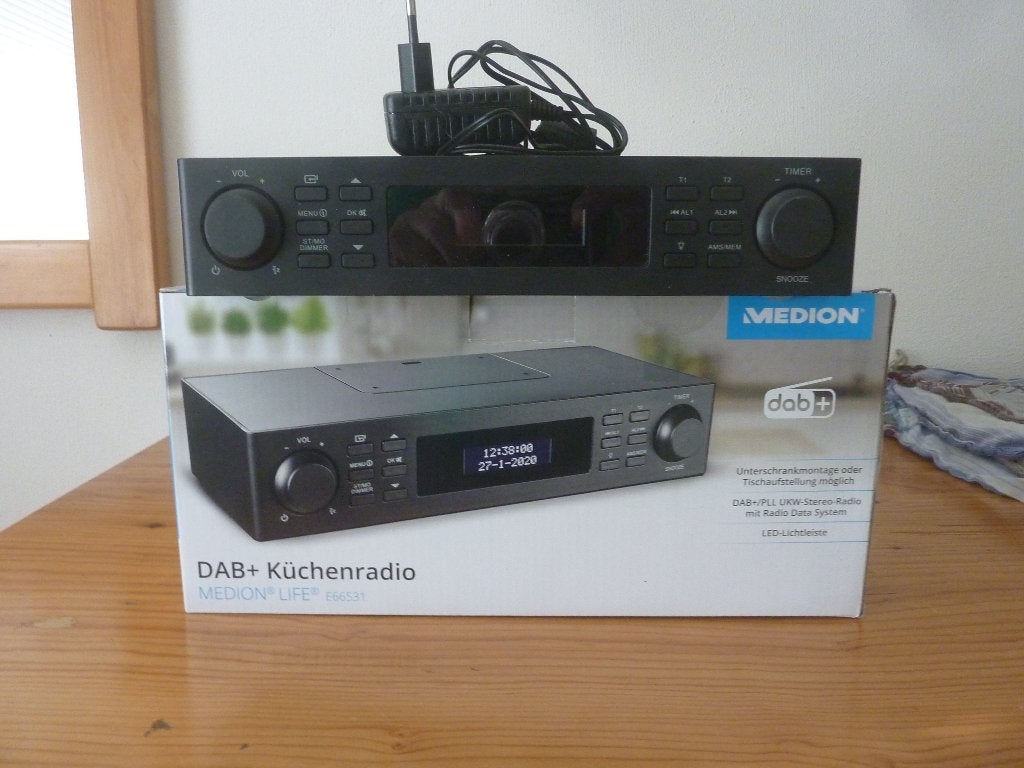 Dab plus keukenradio Medion, Ophalen, Zo goed als nieuw, Overige typen