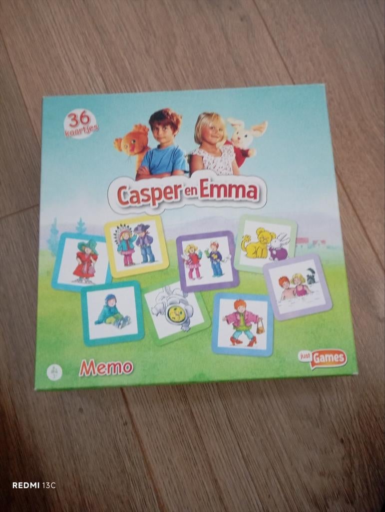 Casper en Emma Memory, Ophalen