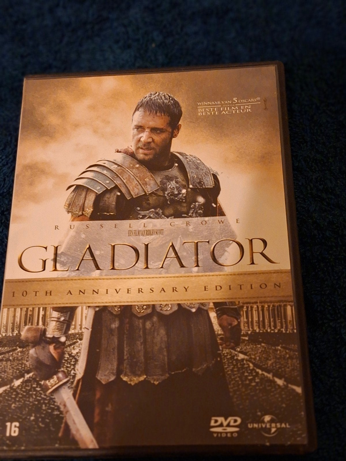 Gladiator DVD - 10th Anniversary Edition, Vanaf 16 jaar, Ophalen of Verzenden, Zo goed als nieuw