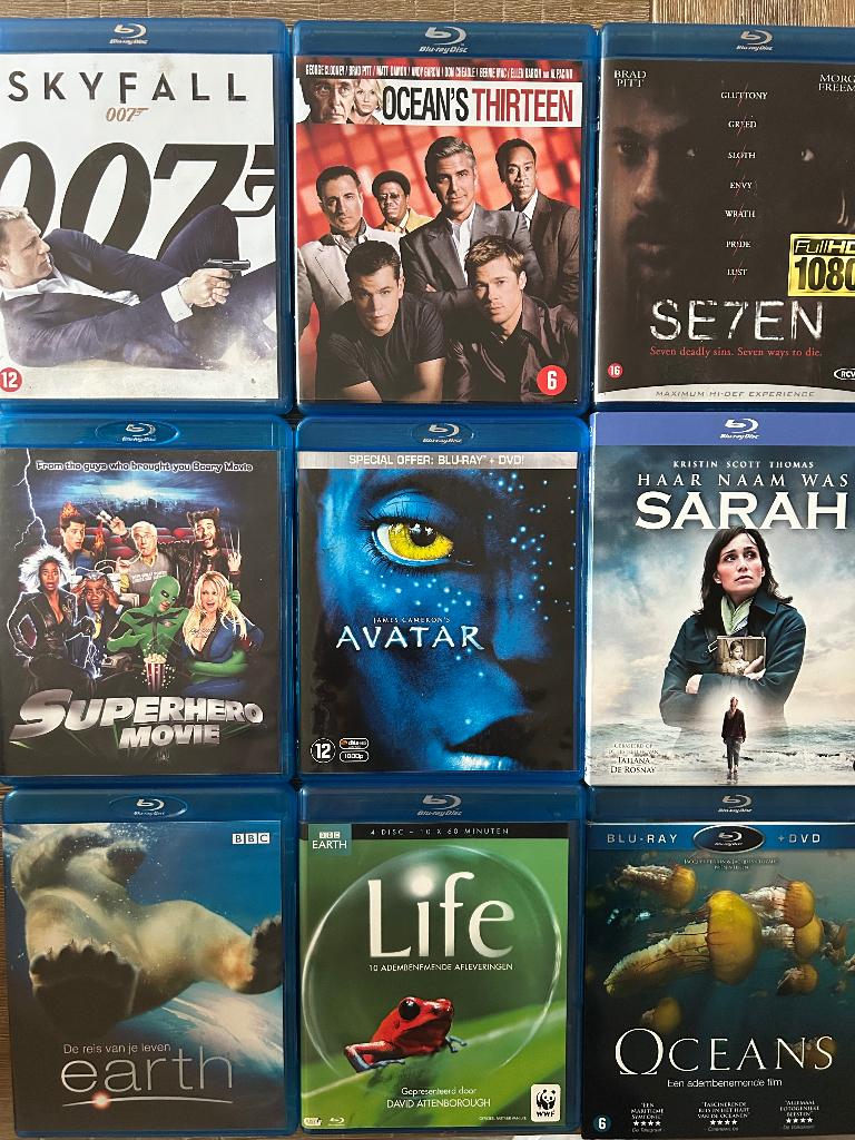 Diverse Blu-Rays zo goed als nieuw, Cd's en Dvd's, Blu-ray, Ophalen of Verzenden, Zo goed als nieuw, Overige genres