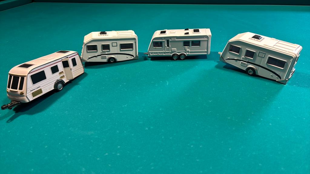 Miniatuur caravans, Verzenden, Zo goed als nieuw