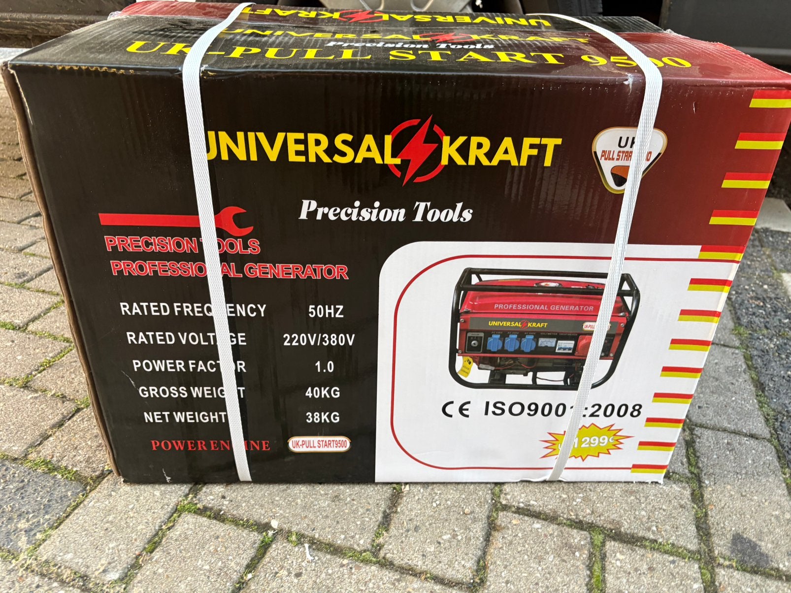 Nieuwe Aggregaat in doos, Ophalen, Zo goed als nieuw, Minder dan 5 kVA, Benzine