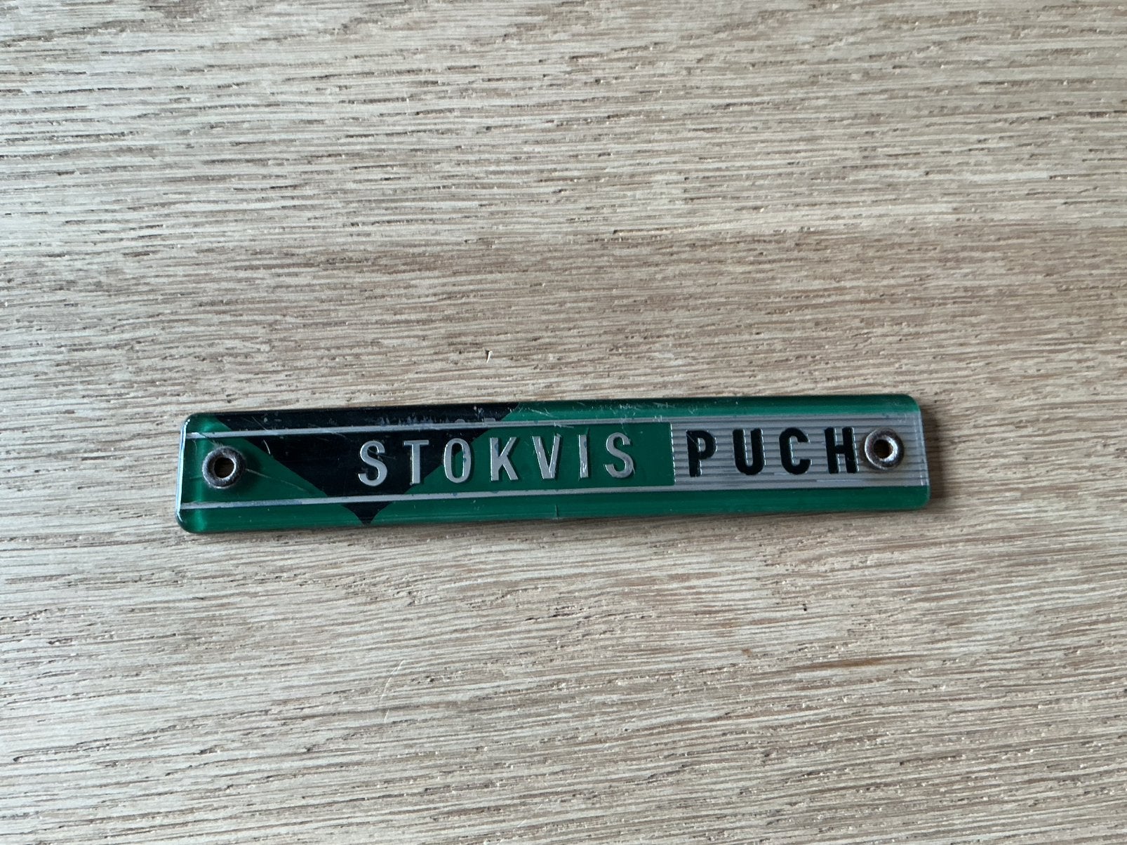 ZELDZAAM PUCH STOKVIS ORIGINEEL TANK EMBLEEM PUCH BROMMER, Ophalen of Verzenden, Zo goed als nieuw, Tank