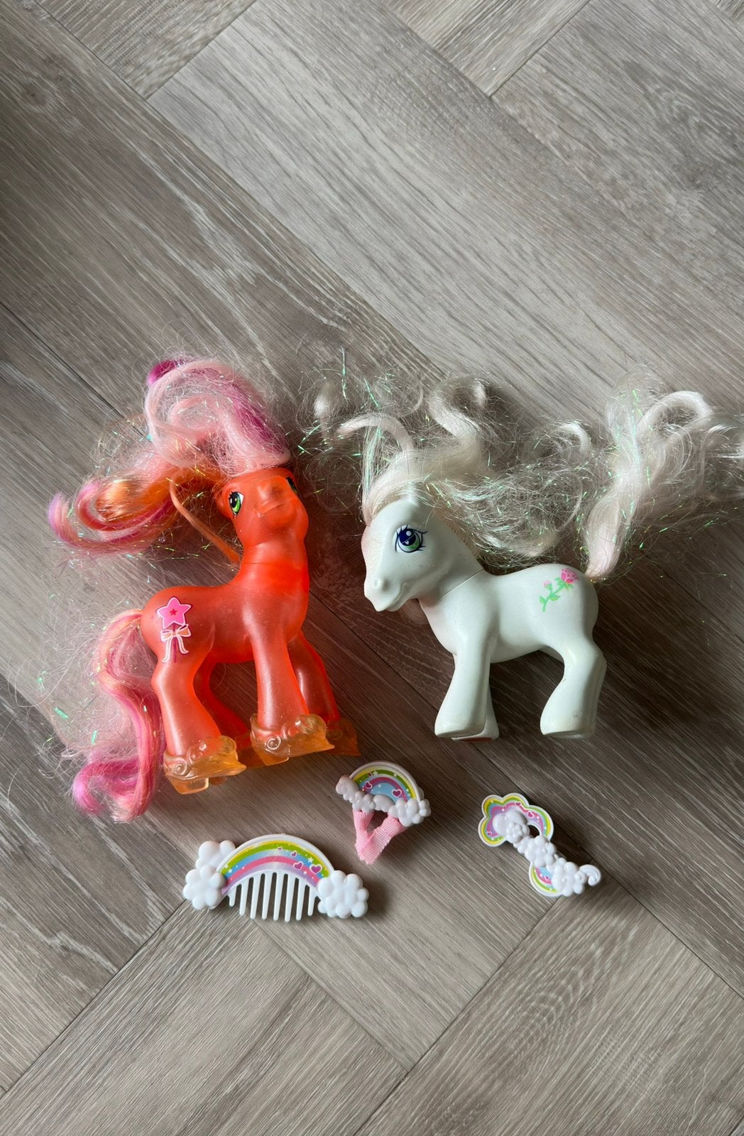 Twee my little pony’s, Ophalen of Verzenden, Gebruikt