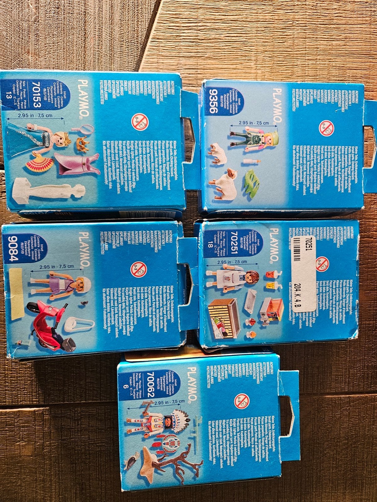 5 Doosjes Playmobil Special Plus - Nieuw in doos, Kinderen en Baby's, Complete set, Nieuw, Special plus, Ophalen of Verzenden