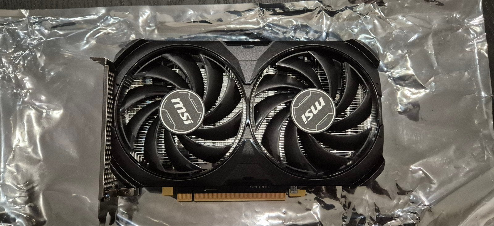 MSI GeForce RTX 4060 Ti VENTUS 2X BLACK OC | 8GB, GDDR6, PCI-Express 4, Ophalen of Verzenden, Zo goed als nieuw
