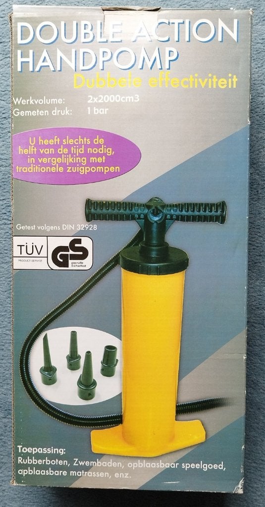 Handpomp-TüV gekeurde Double Action Handpomp, Caravans en Kamperen, Ophalen of Verzenden, Nieuw, Handmatig