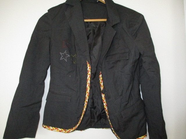 Oeteldonkse carnavals jasje maat 34 maat Xs, Carnaval, Ophalen of Verzenden, Kleding, Maat 34 (XS) of kleiner