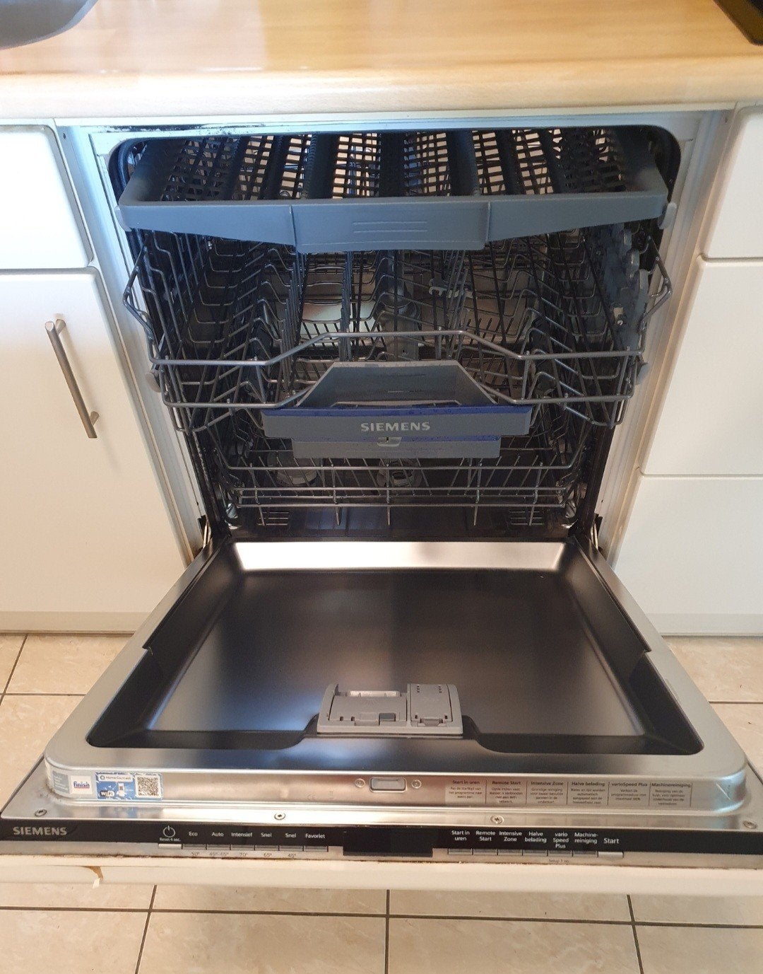 Siemens SN63HX52CN Inbouwvaatwasser, Ophalen, Gebruikt, Minder dan 85 cm, 60 cm of meer