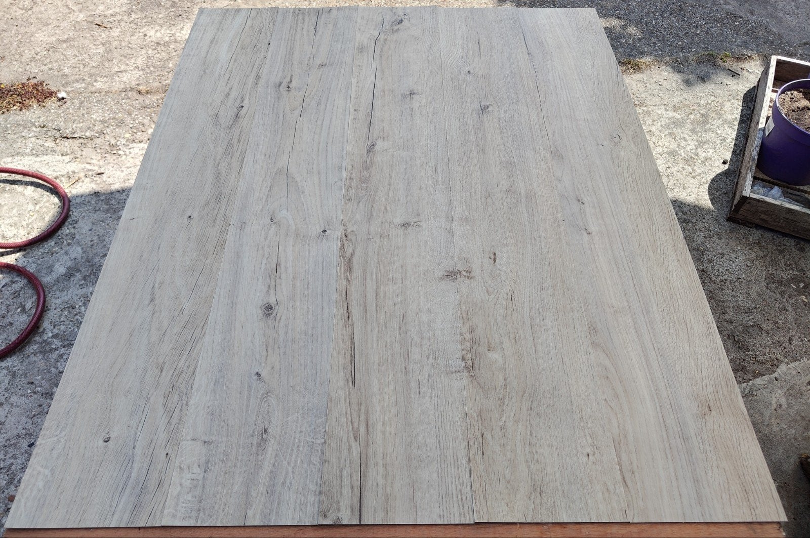 31m2 Moduleo Primeiro Sebastian Oak plak PVC laminaat. Nieuw, Huis en Inrichting, Stoffering | Vloerbedekking, Ophalen, Bruin
