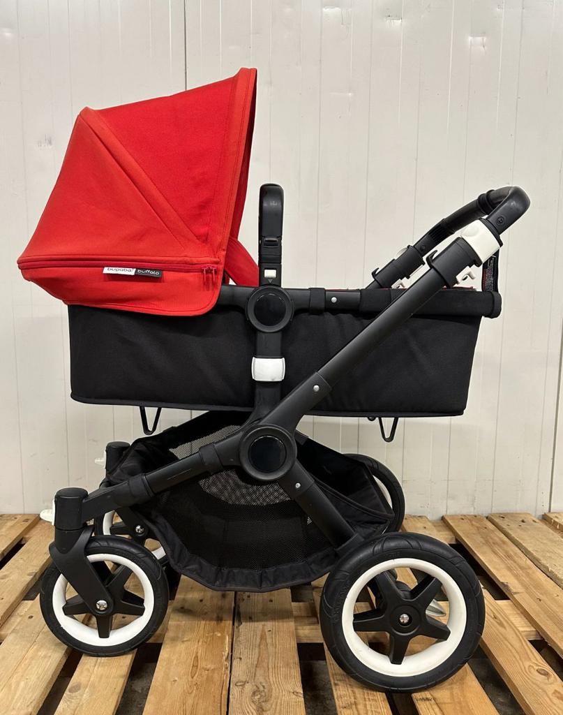 Bugaboo Buffalo kinderwagen + meerijdplankje, Kinderen en Baby's, Kinderwagens en Combinaties, Zo goed als nieuw, Bugaboo, Ophalen