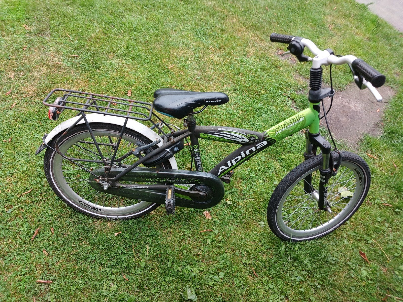Alpine Jabber Jongensfiets 20 inch - Goede Banden, Ophalen