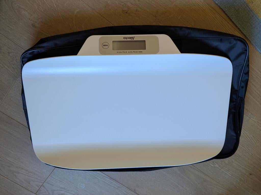 Alecto BC-30 babyweegschaal - Zo goed als nieuw, Minder dan 10 kg, Ophalen of Verzenden, Overige typen, Fijner dan 1 gram