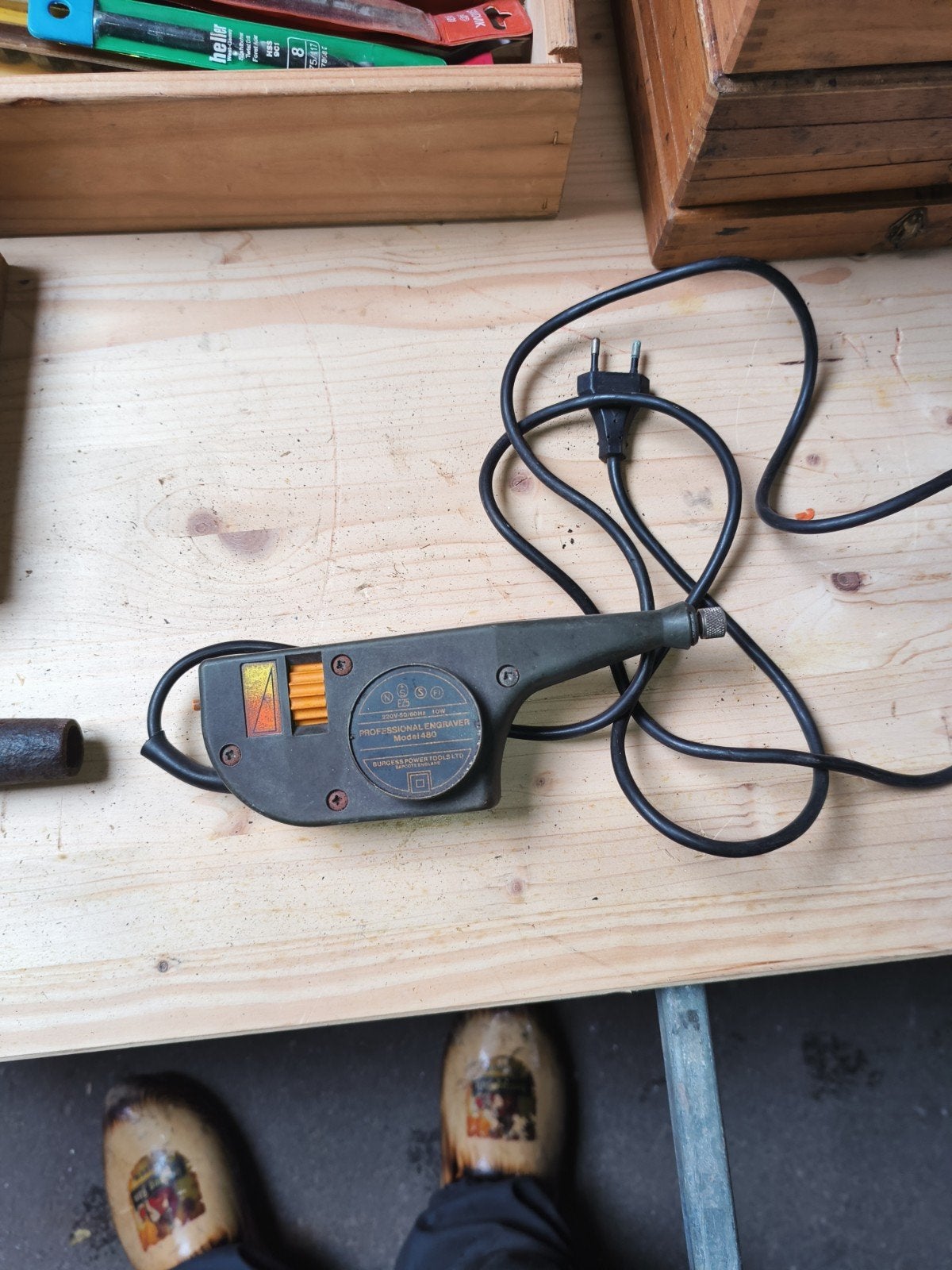 Burgess Professional Engraver EZ5 - Graveermachine, Ophalen of Verzenden, Gebruikt
