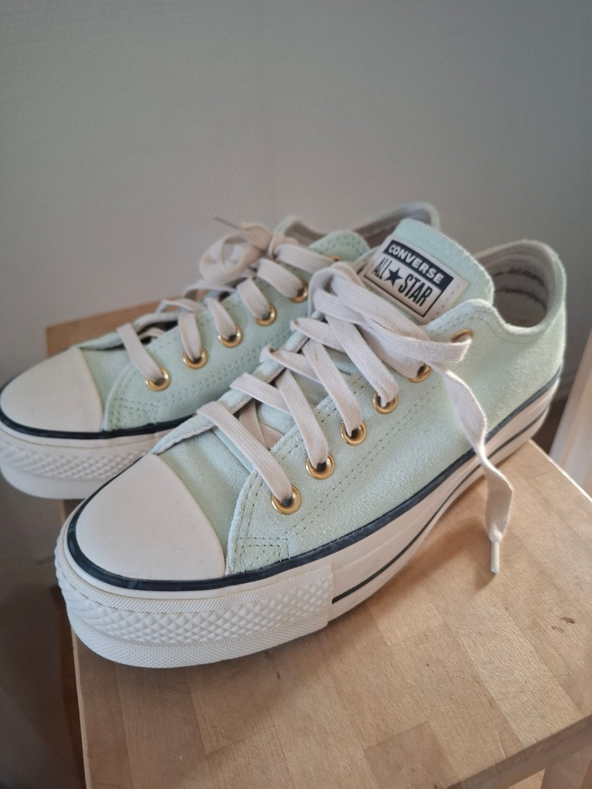 Converse All Stars lift, Ophalen of Verzenden, Converse All Stars, Groen, Sneakers of Gympen