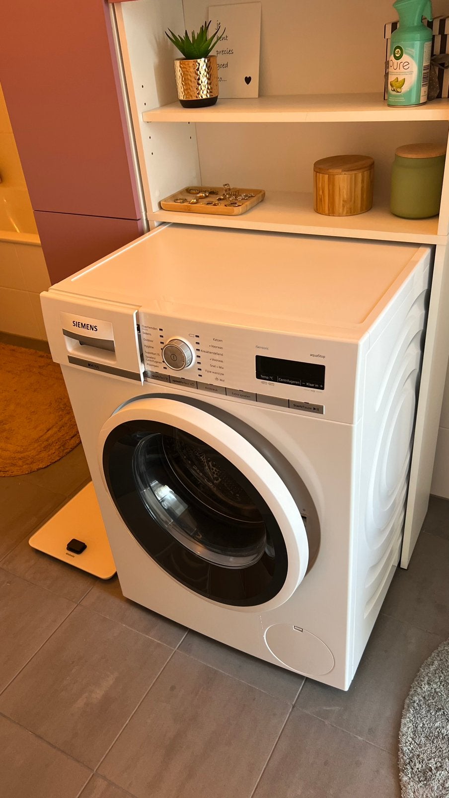 Siemens Wasmachine IQ700 (WM16W461NL) uit 2019, Witgoed en Apparatuur, Wasmachines, Ophalen, Gebruikt, 8 tot 10 kg, 1600 toeren of meer