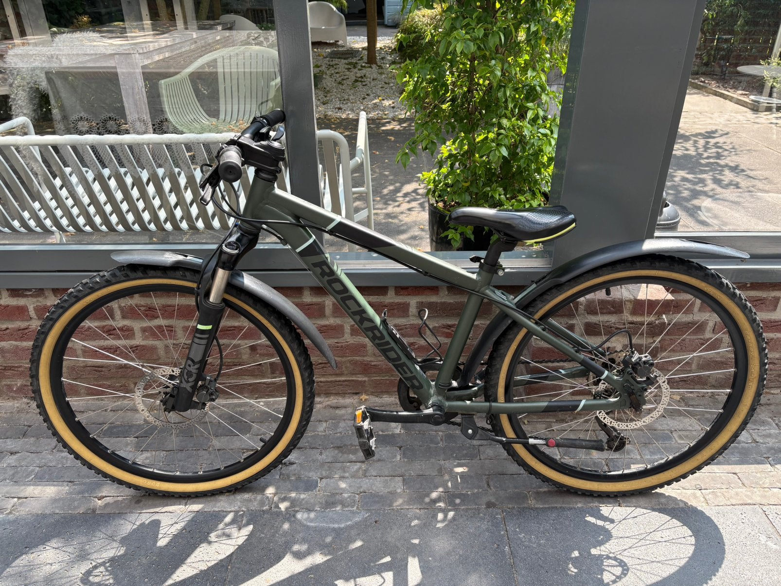 Mtb mountainbike kind 24 inch Rockrider  ST 920 9-12 jaar, Fietsen en Brommers, Fietsen | Crossfietsen en BMX, Ophalen, Zo goed als nieuw