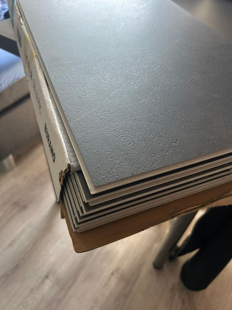 PVC kliktegel marmerlook - Volle pak, min. 1 stuk, Ophalen of Verzenden, Nieuw, 50 tot 150 cm, 10 tot 30 cm