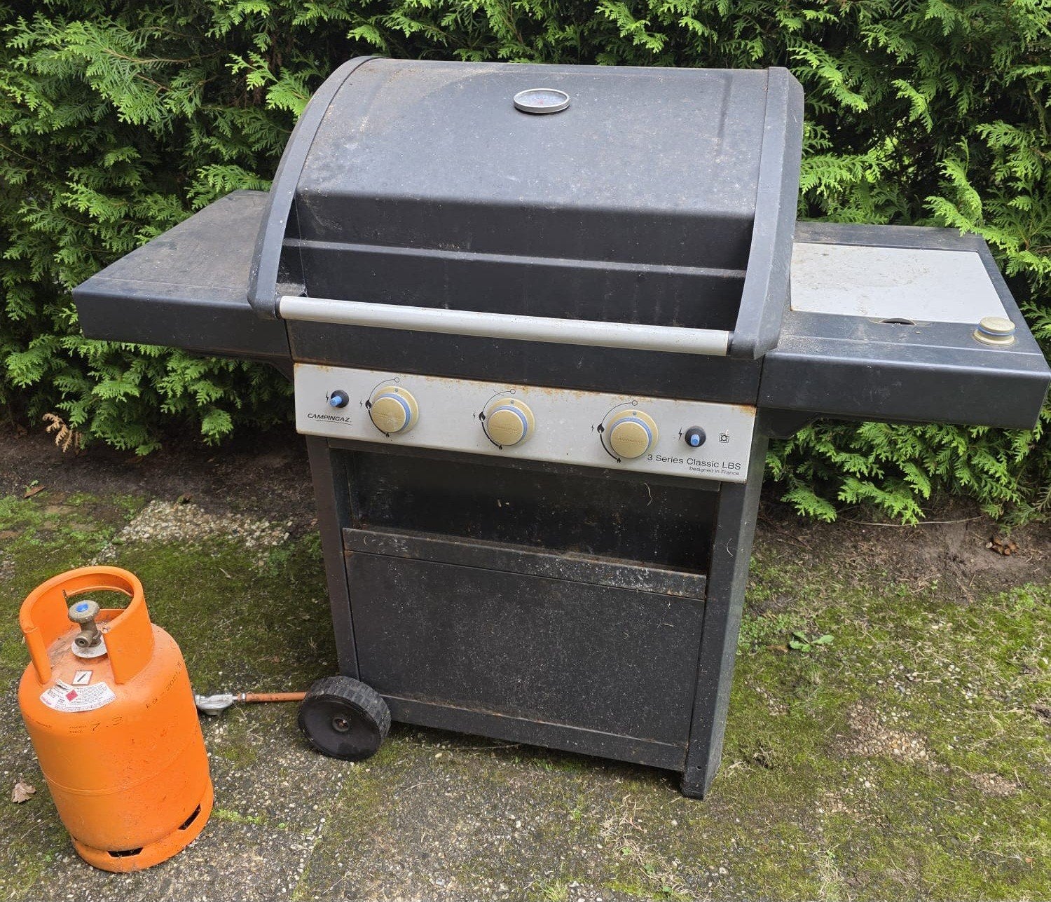 Gratis op te halen Campingaz bbq gasbarbecue, Ophalen, Gebruikt, Campingaz 3 serie