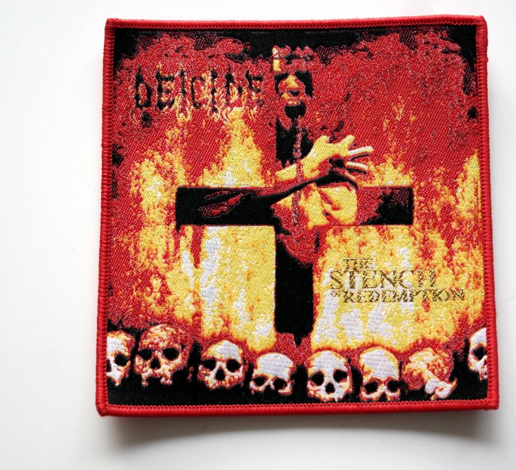 Deicide stench of redemption patch d90 limited edition metal, Verzenden, Nieuw, Kleding