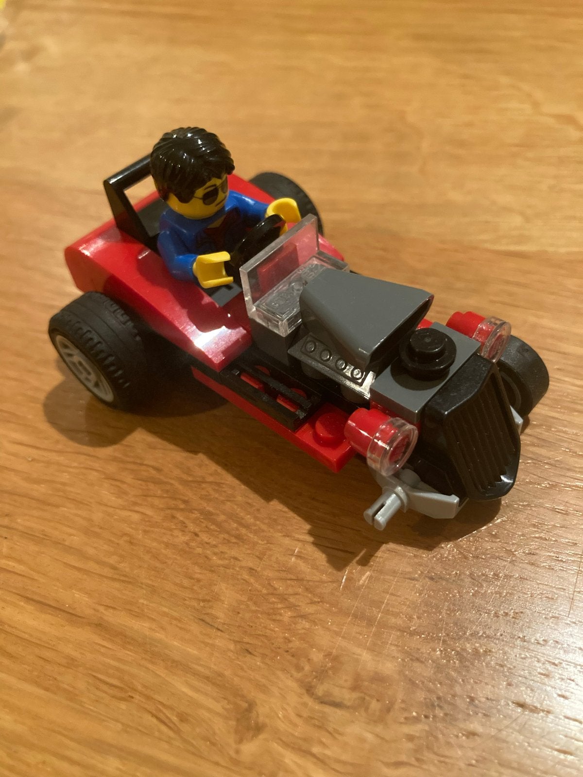 Lego Hot Rod 30354 - Leuk model, mist 1 wiel, Ophalen of Verzenden, Gebruikt, Overige merken