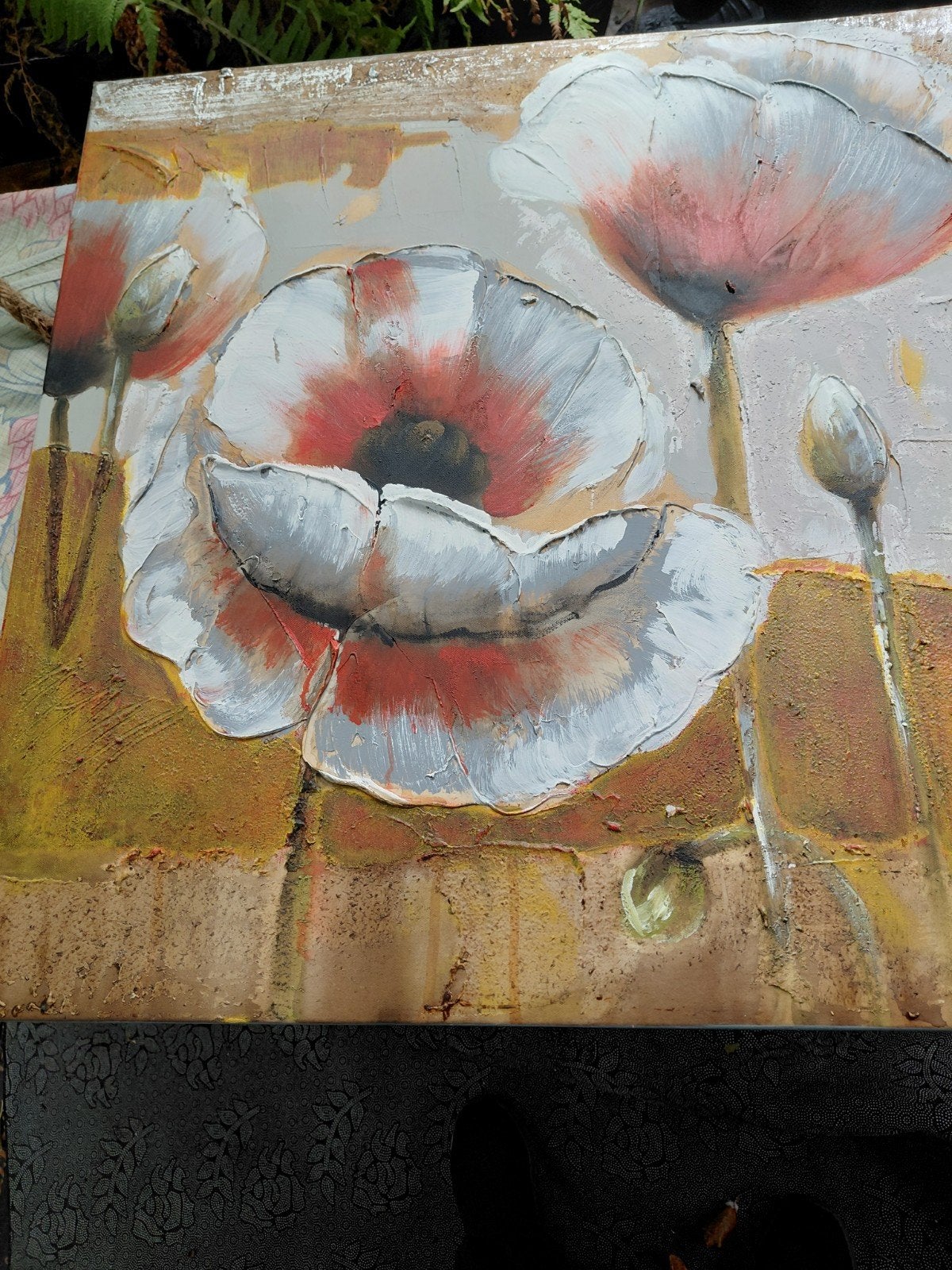 olieverf schilderij tulpen, Ophalen of Verzenden