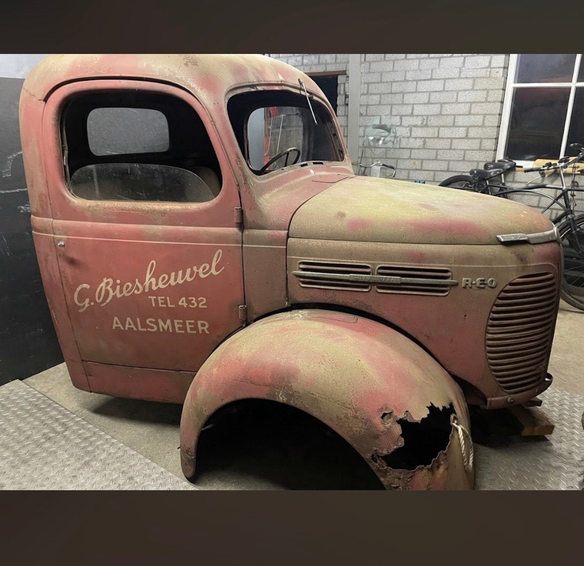 Old timer cabine REO SPEEDWAGON, Ophalen, Gebruikt, Chevrolet, Achter