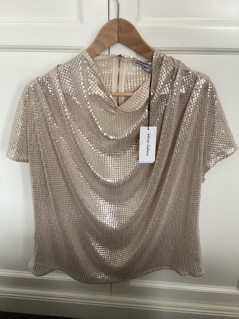 Ahlvar Gallery pailletten top xl nieuw, Kleding | Dames, Overige kleuren, Maat 46/48 (XL) of groter, Nieuw, Ophalen of Verzenden