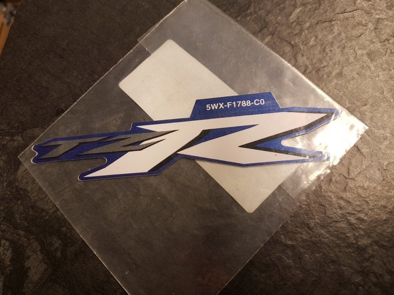 Sticker Yamaha Tz R 5Wx-F1788-Co Origineel, Ophalen of Verzenden