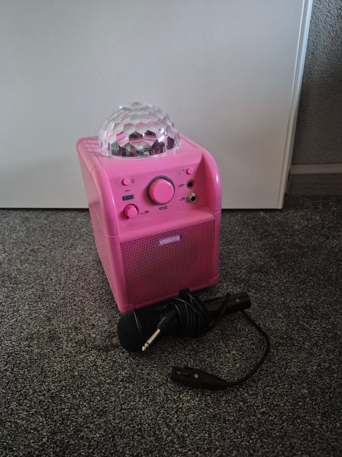 Vonyx SBS50 party karaoke box, Ophalen of Verzenden, Zo goed als nieuw