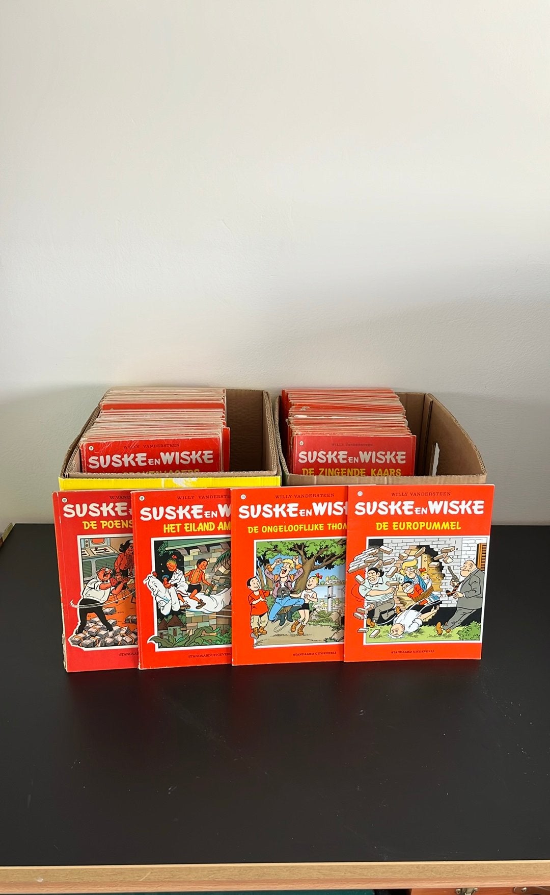 Grote collectie Suske en Wiske, Boeken, Meerdere stripboeken, Verzenden, Gelezen
