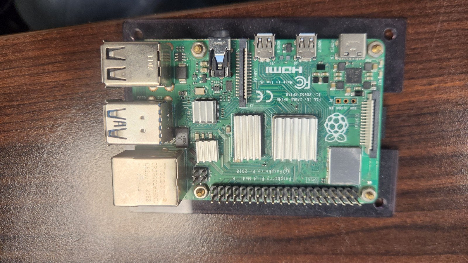 Raspberry Pi 4 met 120SSD, behuizing met koeling, Computers en Software, Gebruikt, Minder dan 4 GB, Broadcom BCM2711, Minder dan 2 Ghz